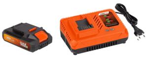 Batteri 20 Volt - Oplader 20/40 Volt
