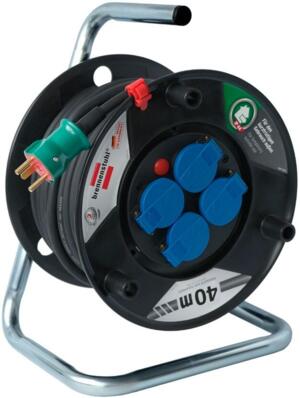 HERO Kabeltromle med jord 40 meter 3G1,5