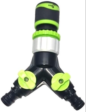 Cobra 2 vejs Splitter til Vandhanen med Quick kobling
