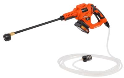 Højtryksrenser med batteri og lader 20 V