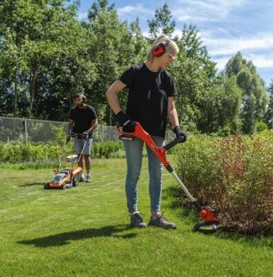 Kombipakke plæneklipper+græstrimmer 20V