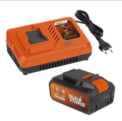 Teleskop kædesav 40 V + batteri/lader
