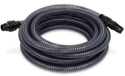 Suge slange 8 meter med 1'' gevind