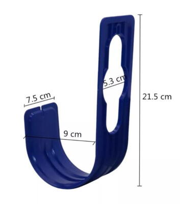 Slangeholder Blå til Flexslange