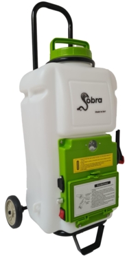 COBRA Elektrisk power Trolley 20 liter Komplet SÆT