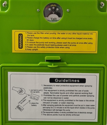 COBRA Elektrisk power Trolley 20 liter Komplet SÆT