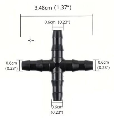X-Kobling 4mm (5 stk)
