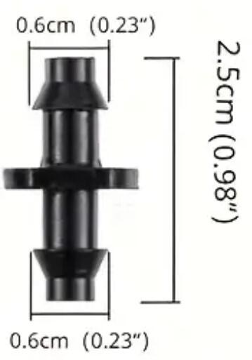 Samler-Kobling 4mm (5 stk)