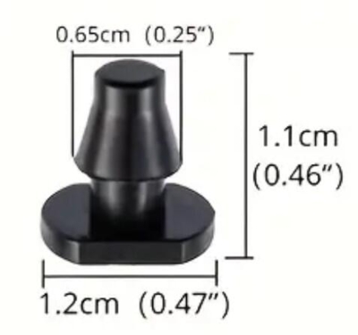 Stop-Kobling 4mm (5 stk)