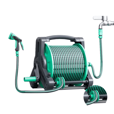 Andeca Luksus Komplet slangetromle med 40m 1/2"