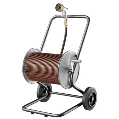Cobra Rustfrit stål metalvogn til 100m 1/2" BOOM