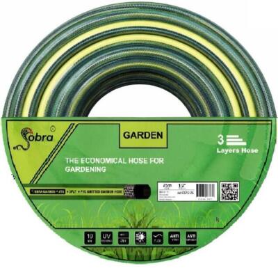 COBRA GARDEN Stærk haveslange 3 lags 1/2"