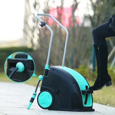 Andeca 30 m udtrækkelig pedal-slangeopruller