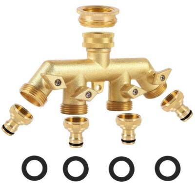 Cobra 4 VEJS Splitter I Messing  med hanekoblinger