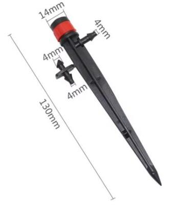 13 cm drypvandingspind med 360° mikrospreder — 20 stk.