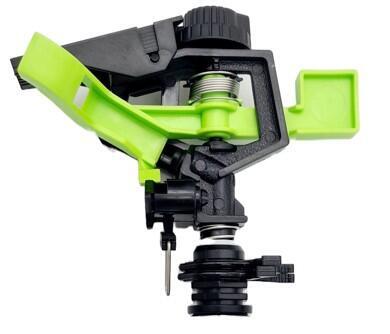 Teleskopisk impulssprinkler‑trefod med Cobra‑sprinkler — justerbar 50–130 cm