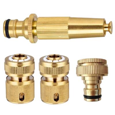 Messing Strål spids  med koblinger sæt