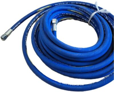 14,5m  3/8" højtryksrenserslange 420bar 150° C.