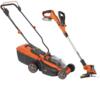 Kombipakke plæneklipper+græstrimmer 20V