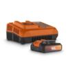 Telescopic grass/shrub shears 20V - INKL Batt+lader