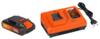 Batteri 20 Volt - Oplader 20/40 Volt